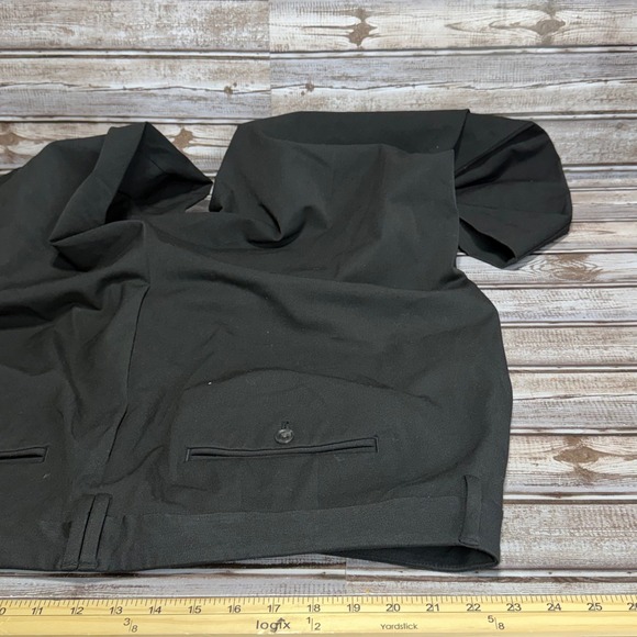 Eddie Bauer Women Black Curvy Fit Straight Leg Dress Pants Size 24Wx33 - Picture 4 of 7